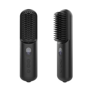 10000mAh Cordless Hair Straightening Brush Manufacturer | OEM ODM Ionic Styling Tool